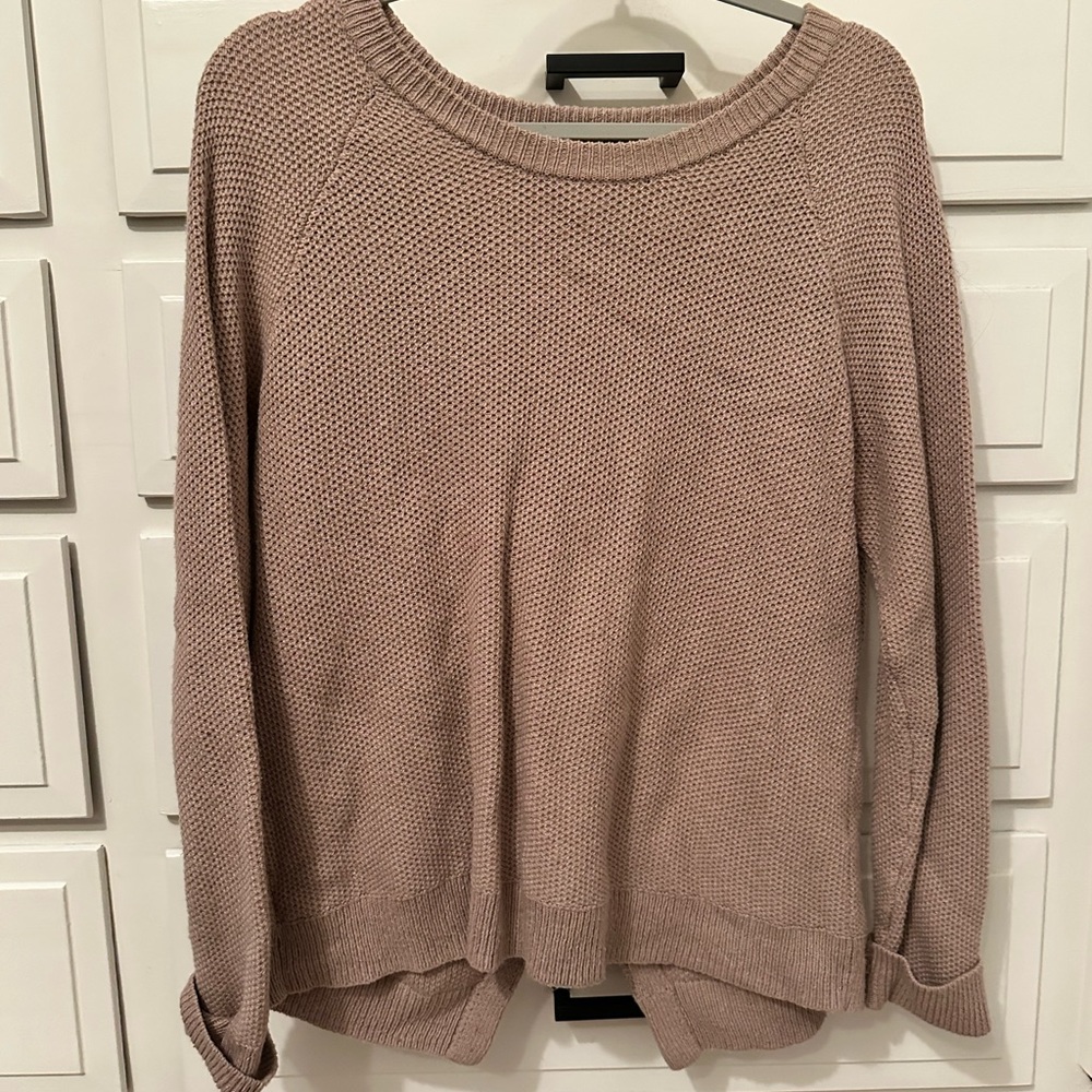 Madewell cross back sweater